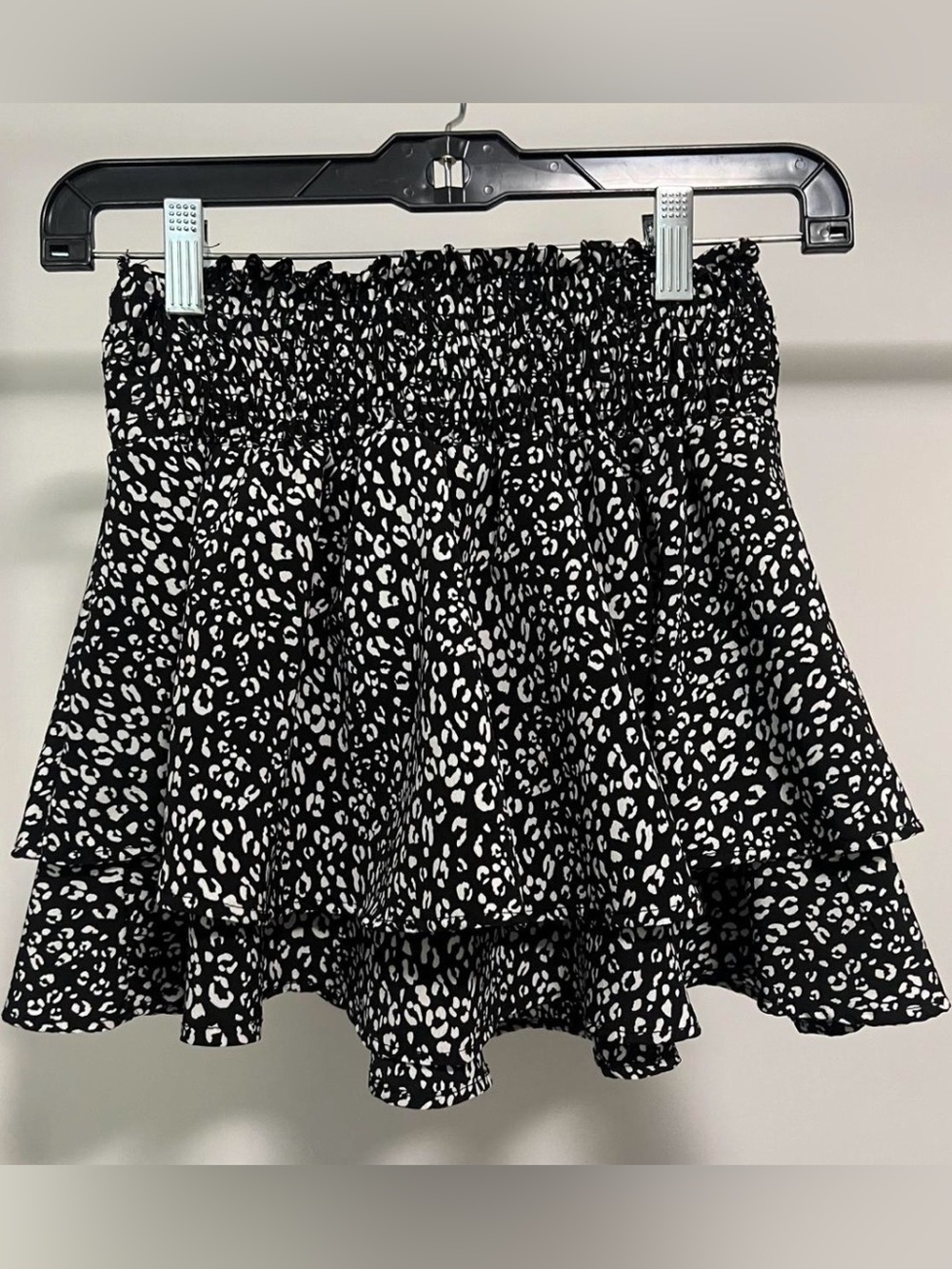 Altar'd State Black and White Skater Skirt